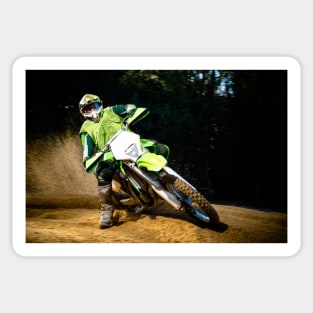 Enduro bike rider Sticker